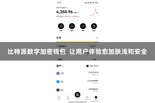 比特派数字加密钱包 让用户体验愈加肤浅和安全
