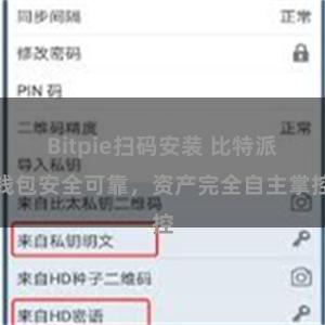 Bitpie扫码安装 比特派钱包安全可靠，资产完全自主掌控