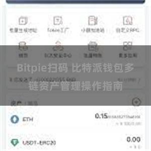 Bitpie扫码 比特派钱包多链资产管理操作指南