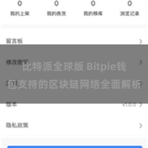 比特派全球版 Bitpie钱包支持的区块链网络全面解析