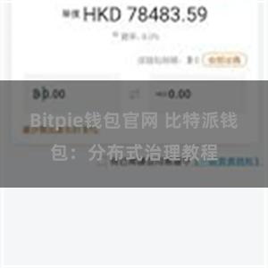 Bitpie钱包官网 比特派钱包：分布式治理教程