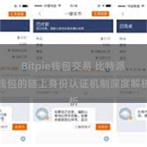 Bitpie钱包交易 比特派钱包的链上身份认证机制深度解析