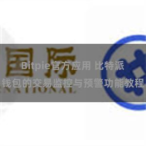 Bitpie官方应用 比特派钱包的交易监控与预警功能教程
